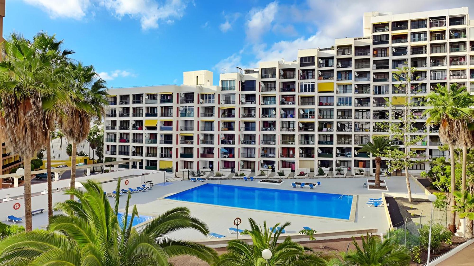 Blanco&Azul - Comfortable Ocean View Apartment Next To The Beach Playa de las Americas  Eksteriør bilde