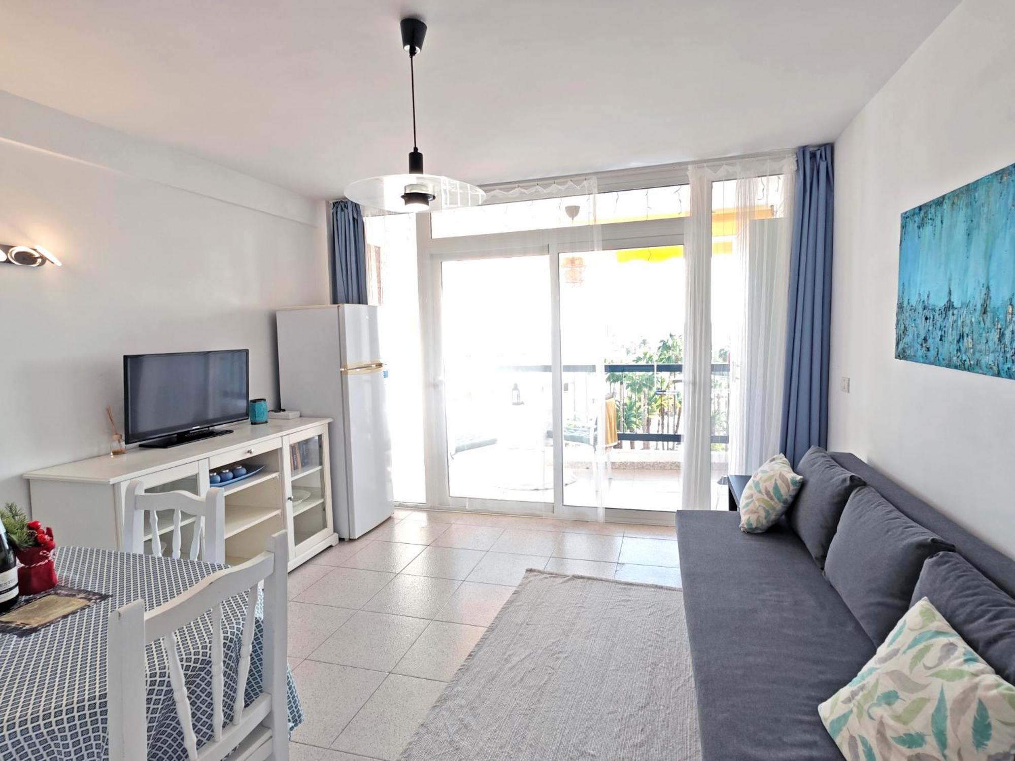 Blanco&Azul - Comfortable Ocean View Apartment Next To The Beach Playa de las Americas  Eksteriør bilde